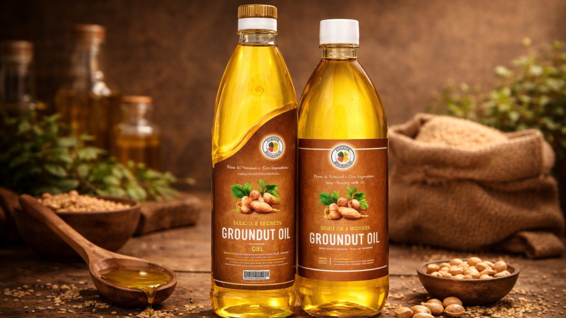 Clover Nature Mills Groundnut Oil