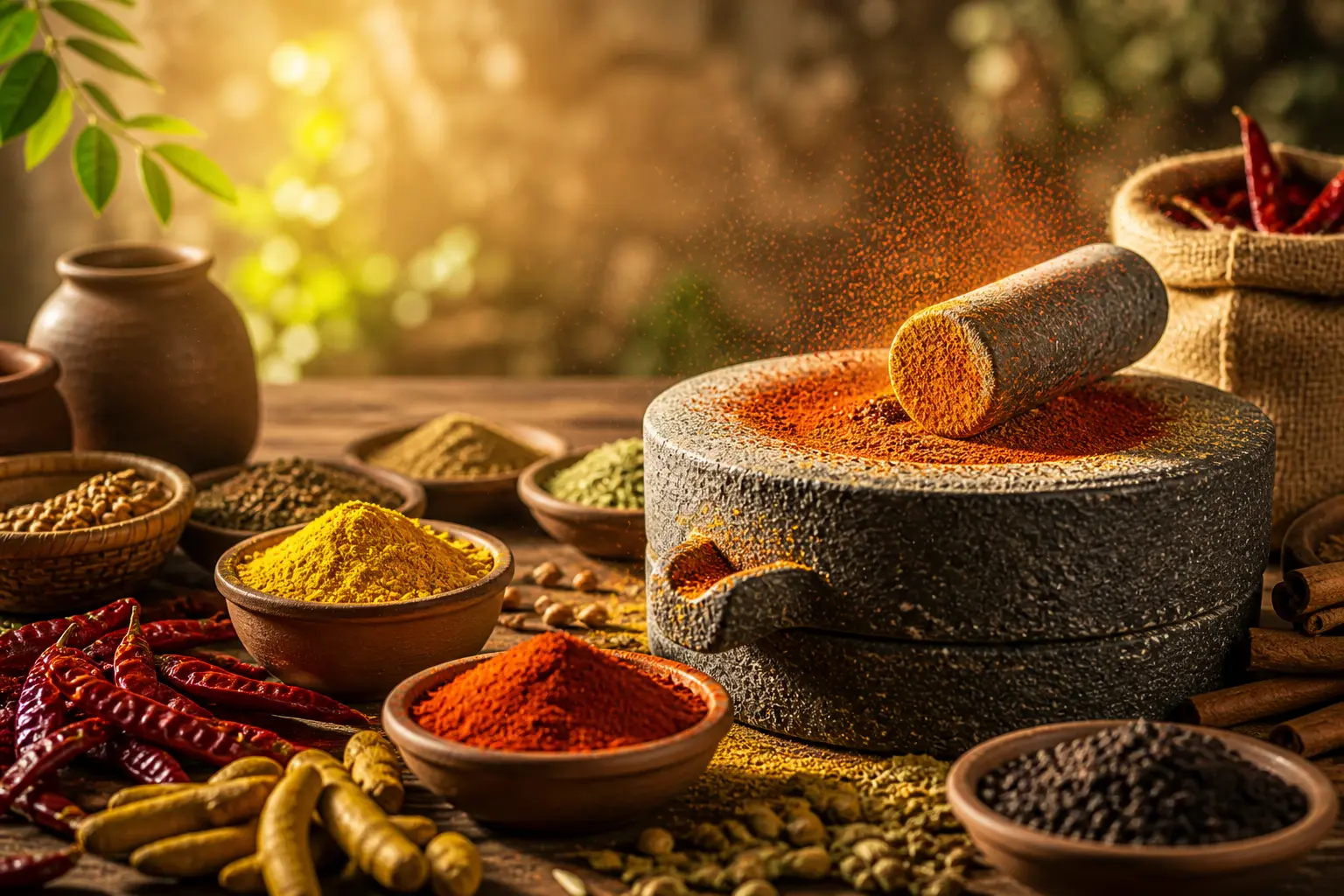 Clover Organic Spice Grinding Mill